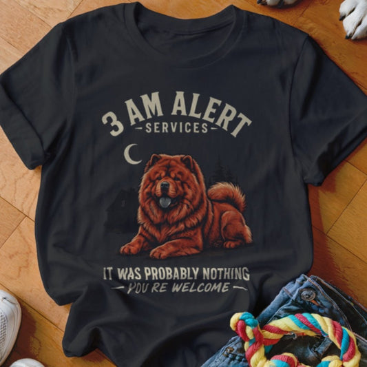3 AM Alert Services Chow Chow Shirt - The Pawsitive Initiative