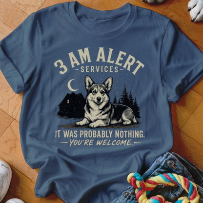 3 AM Alert Services Corgi Shirt - The Pawsitive Initiative