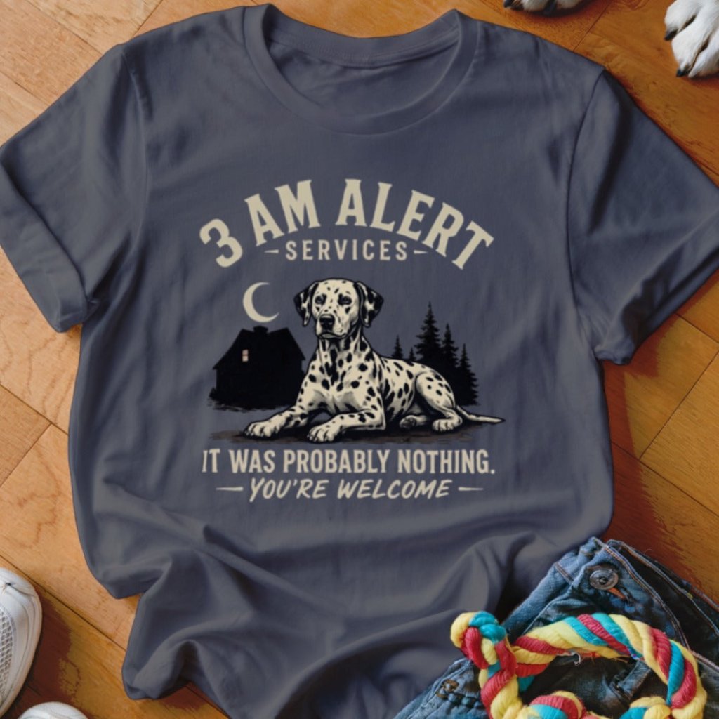 3 AM Alert Services Dalmatian Shirt - The Pawsitive Initiative
