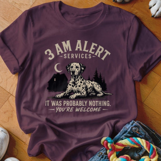 3 AM Alert Services Dalmatian Shirt - The Pawsitive Initiative