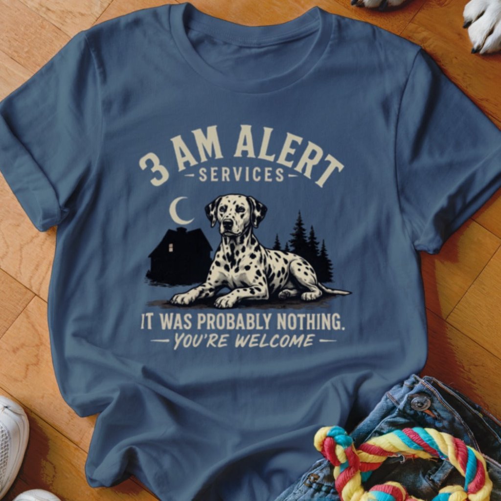 3 AM Alert Services Dalmatian Shirt - The Pawsitive Initiative