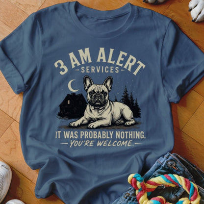 3 AM Alert Services Frenchie Shirt - The Pawsitive Initiative