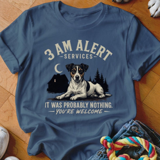 3 AM Alert Services Jack Russell Shirt - The Pawsitive Initiative