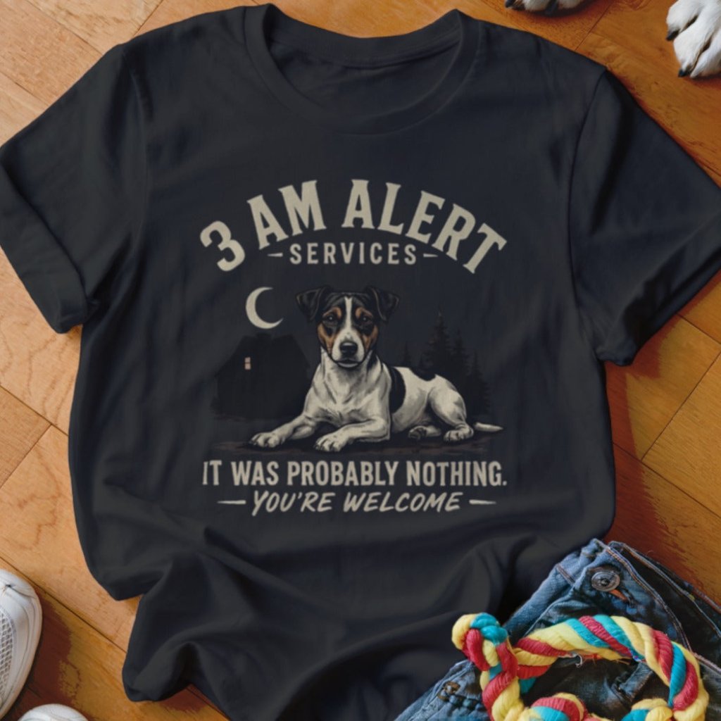 3 AM Alert Services Jack Russell Shirt - The Pawsitive Initiative
