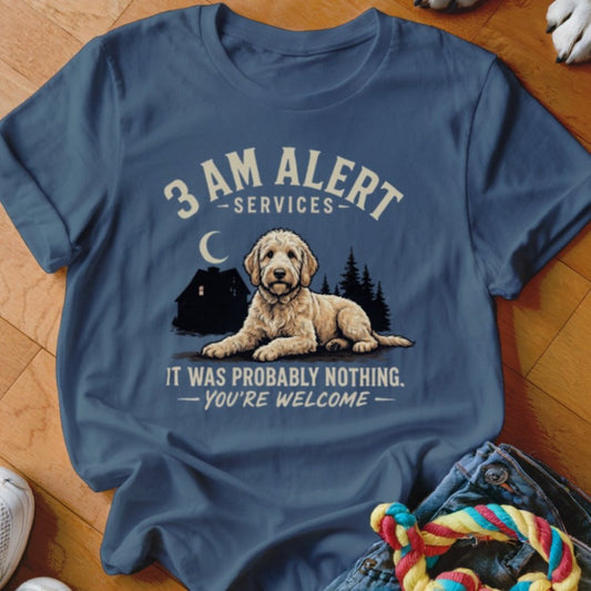 3 AM Alert Services Labradoodle Shirt - The Pawsitive Initiative