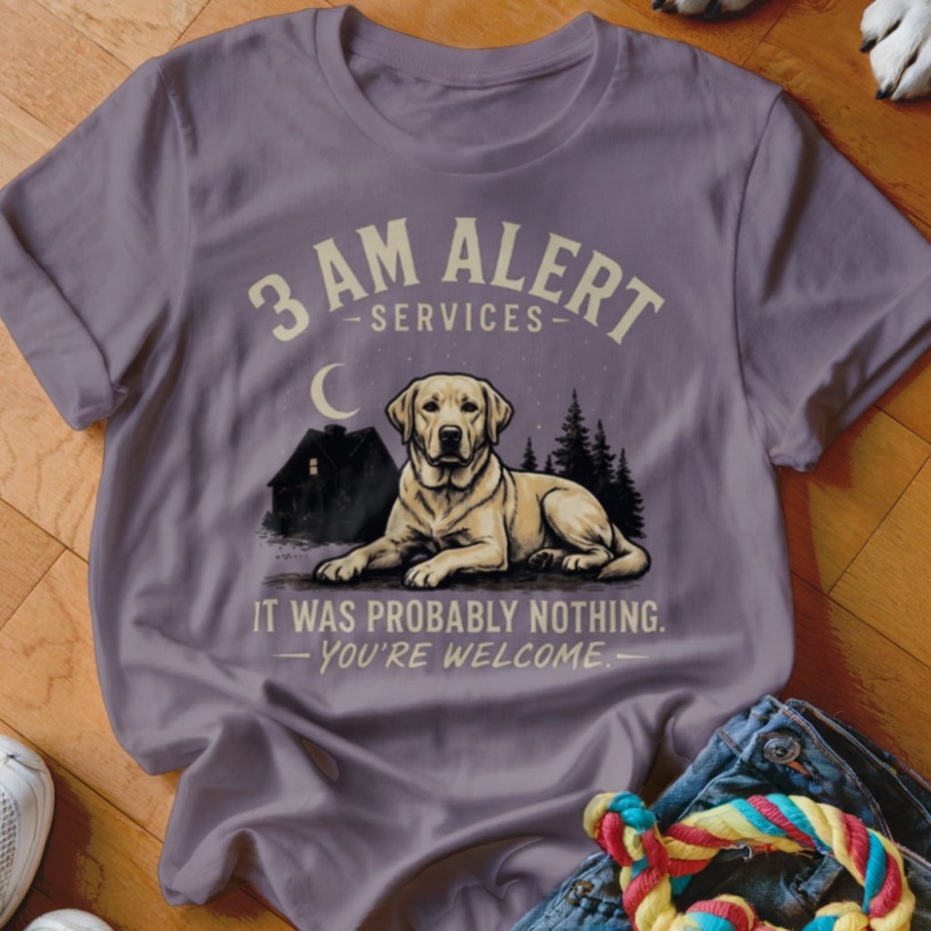 3 AM Alert Services Labrador Shirt - The Pawsitive Initiative