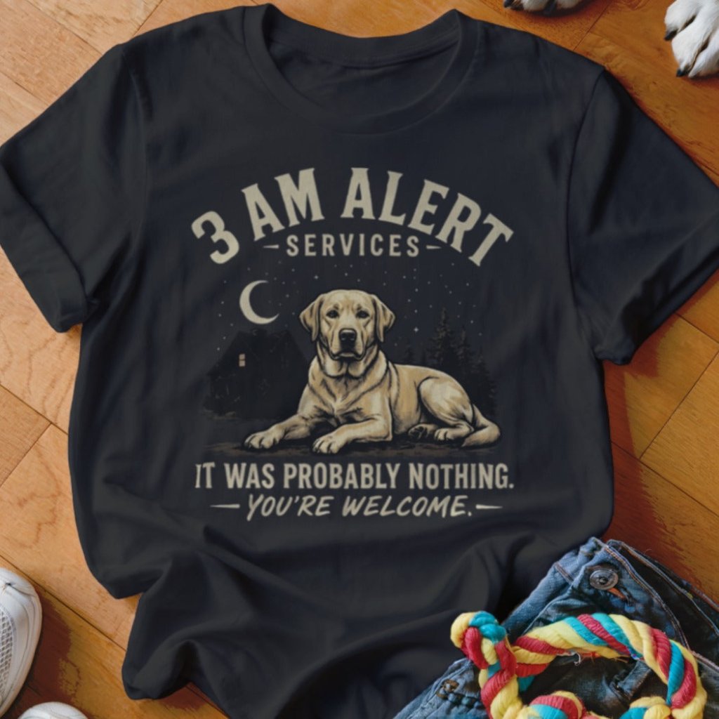 3 AM Alert Services Labrador Shirt - The Pawsitive Initiative