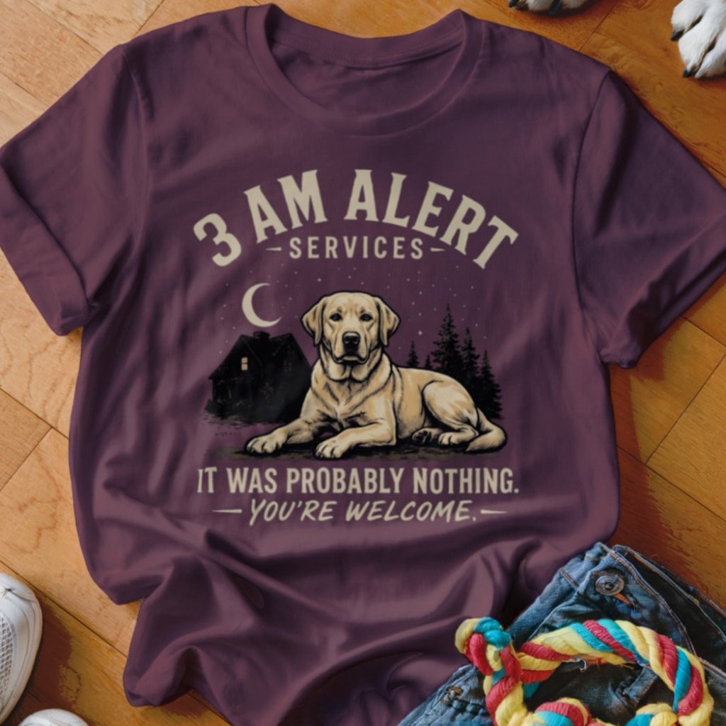 3 AM Alert Services Labrador Shirt - The Pawsitive Initiative