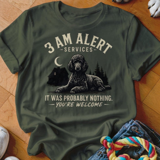 3 AM Alert Services Poodle Shirt - The Pawsitive Initiative