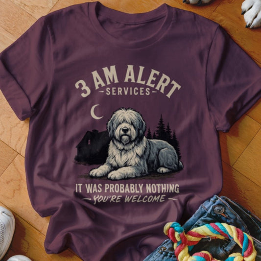 3 AM Alert Services Sheepdog Shirt - The Pawsitive Initiative