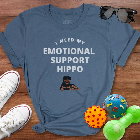 I Need My Emotional Support Hippo T-Shirt Product