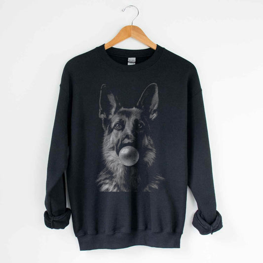 German Shepherd With Bubble Print Sweater