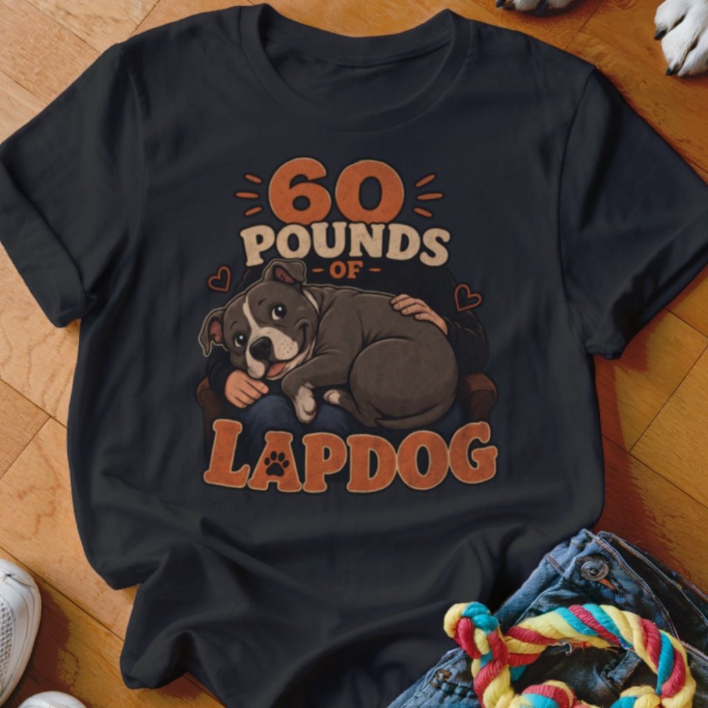 60 Pounds Of Lapdog Shirt - The Pawsitive Initiative