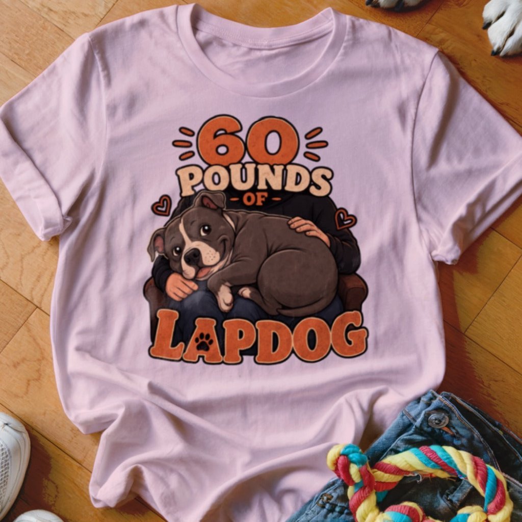 60 Pounds Of Lapdog Shirt - The Pawsitive Initiative