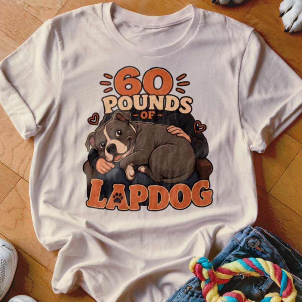 60 Pounds Of Lapdog Shirt - The Pawsitive Initiative