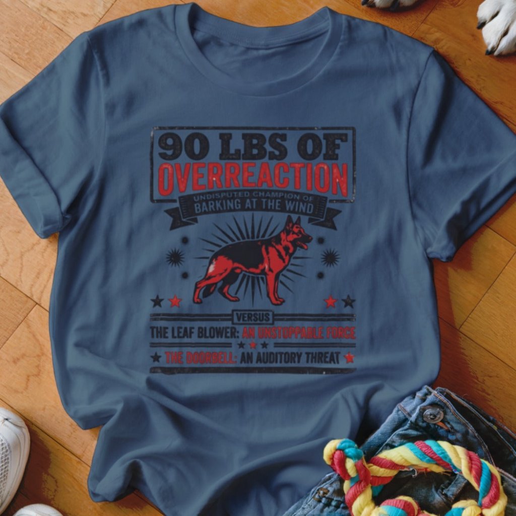 90 LBS of Overreaction Shirt - The Pawsitive Initiative