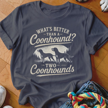 What's Better Than a Coonhound? Two Coonhounds.