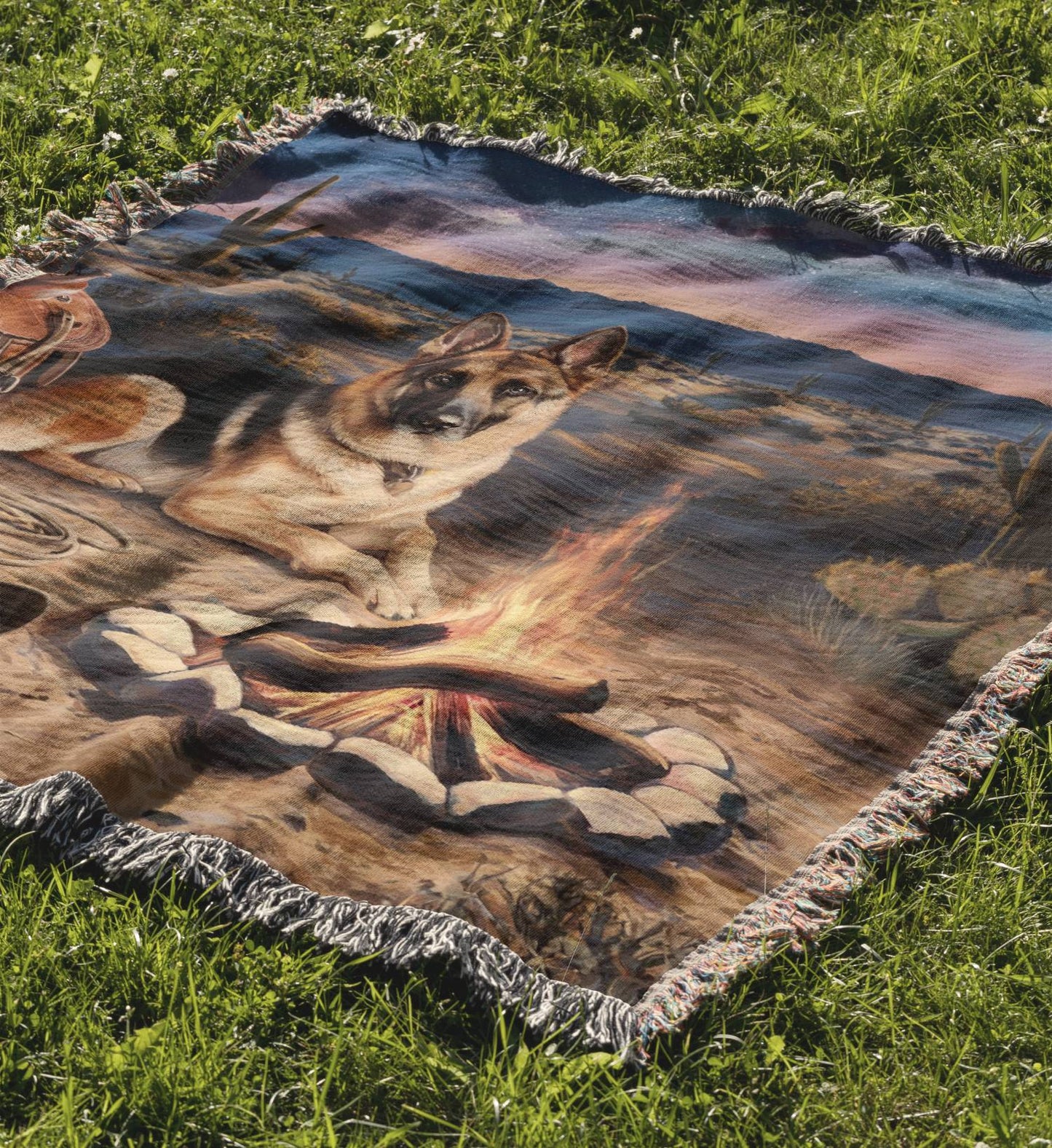 Western Bonfire Blanket