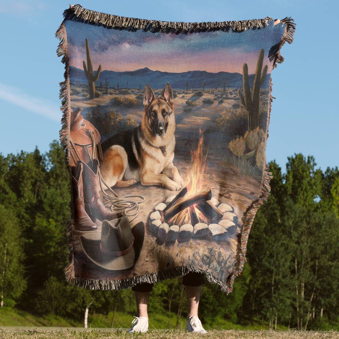 Western Bonfire Blanket