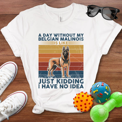 A Day Without My Belgian Shirt - The Pawsitive Initiative