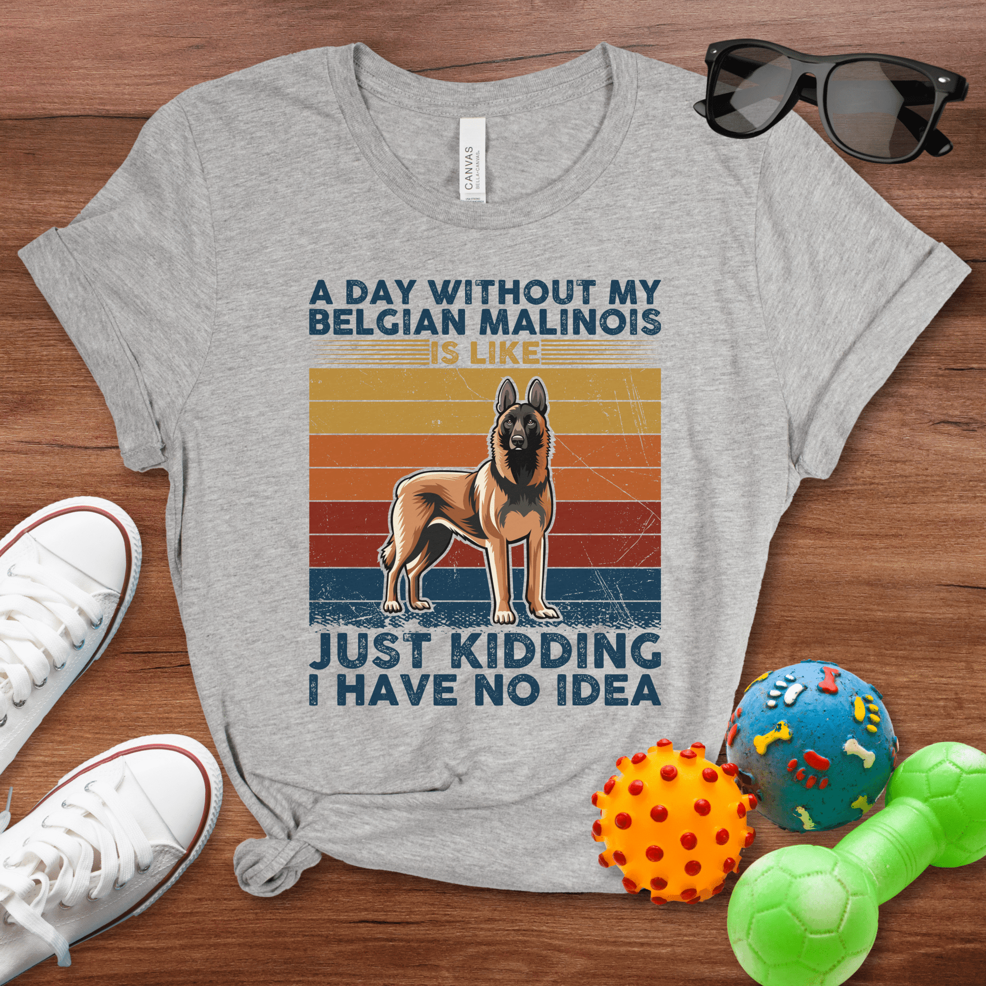 A Day Without My Belgian Shirt - The Pawsitive Initiative