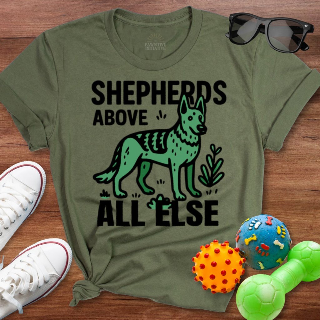 Above All Else Shirt - The Pawsitive Initiative