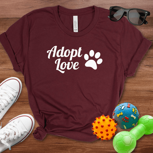 Adopt Love Shirt - The Pawsitive Initiative