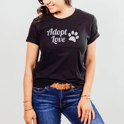 Adopt Love Shirt - The Pawsitive Initiative