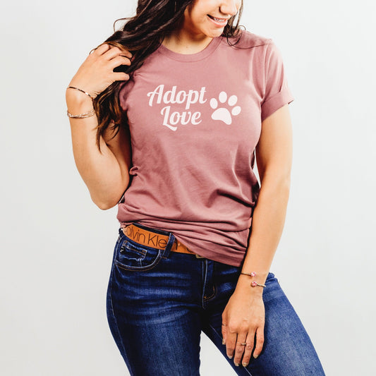 Adopt Love Shirt - The Pawsitive Initiative