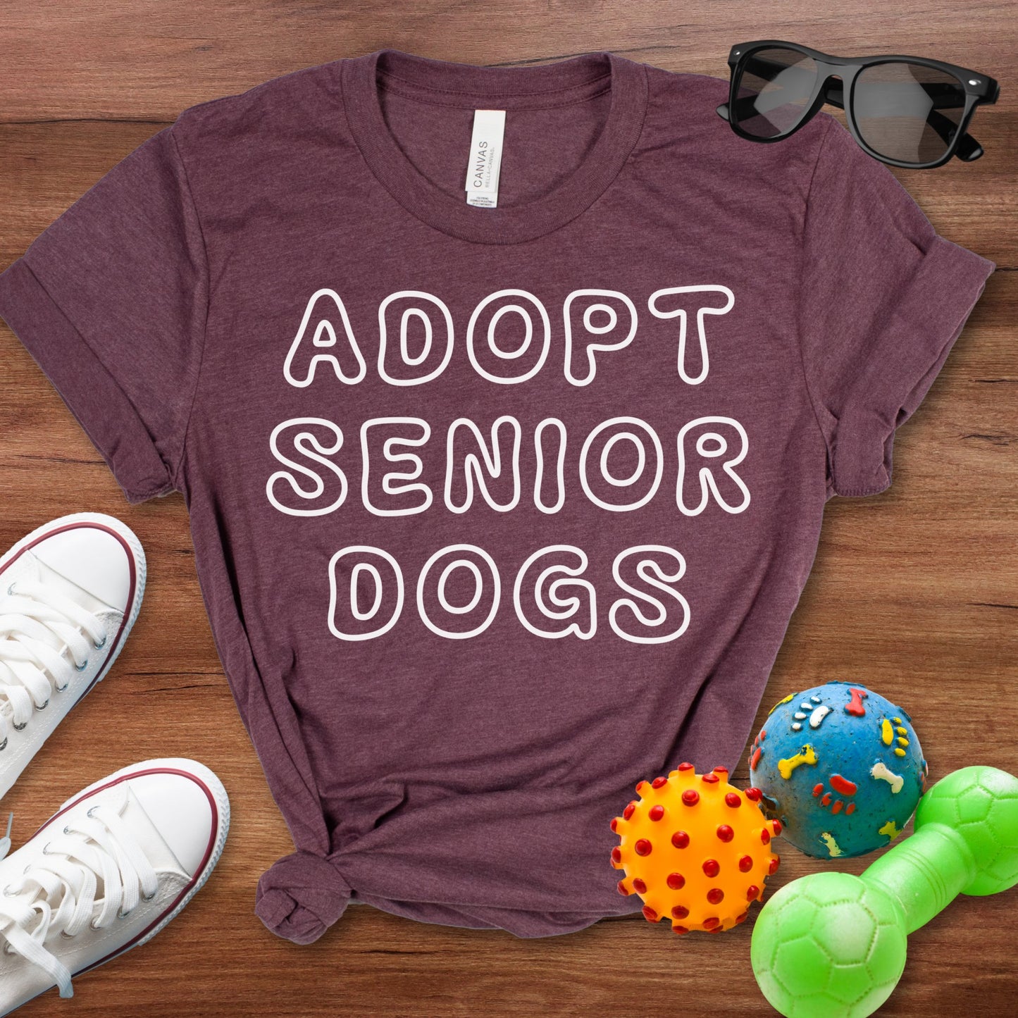 Adopt Senior Dogs Shirt - The Pawsitive Initiative