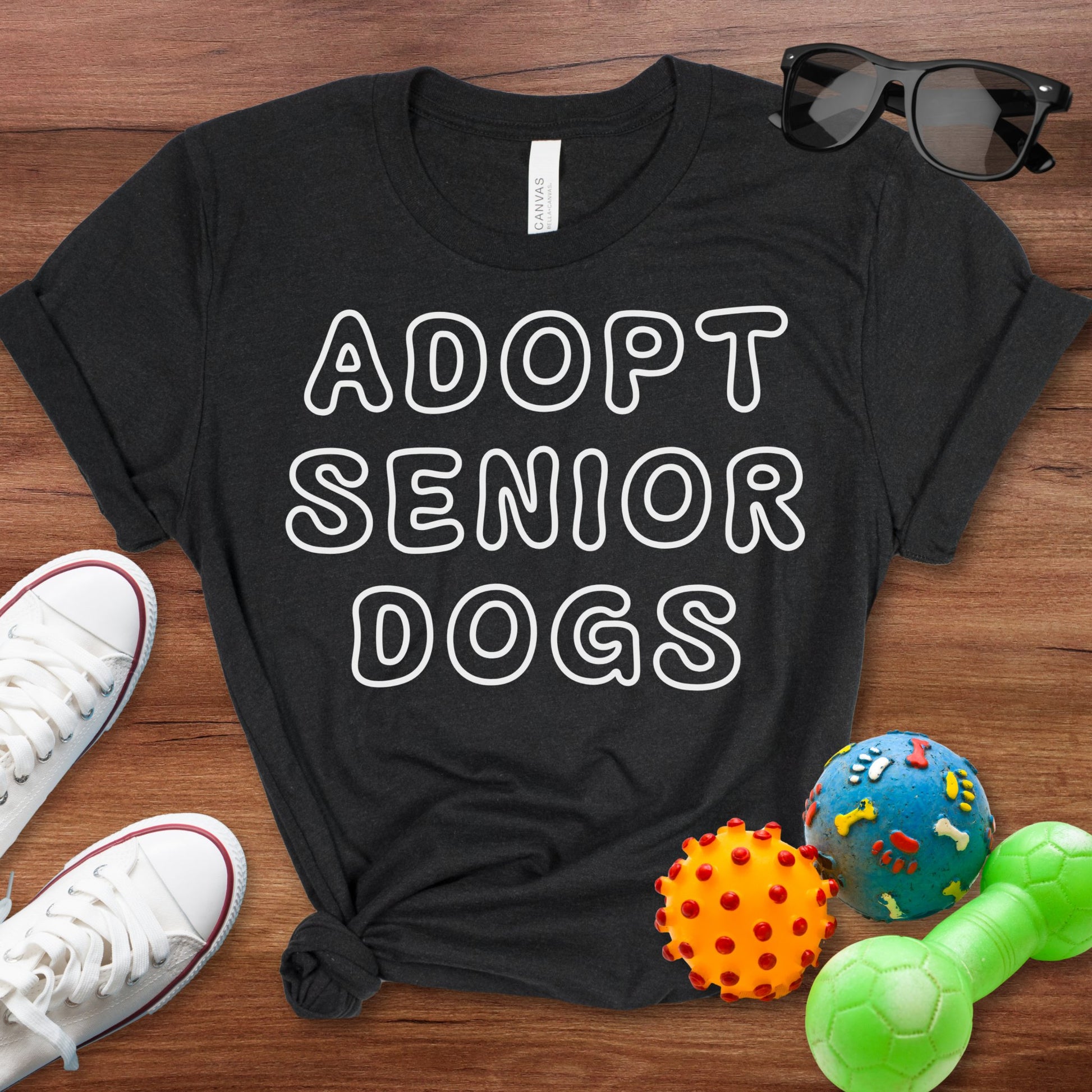 Adopt Senior Dogs Shirt - The Pawsitive Initiative