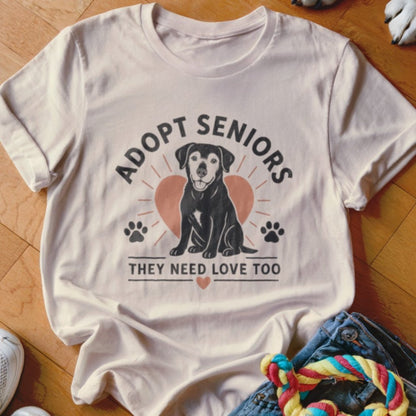 Adopt Seniors Shirt - The Pawsitive Initiative