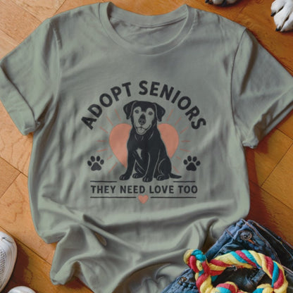 Adopt Seniors Shirt - The Pawsitive Initiative