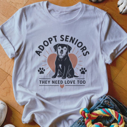 Adopt Seniors Shirt - The Pawsitive Initiative