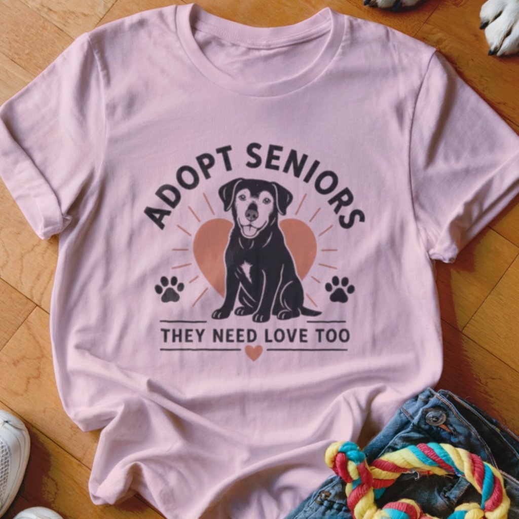 Adopt Seniors Shirt - The Pawsitive Initiative
