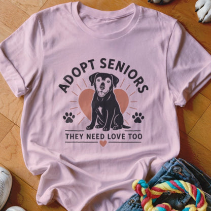 Adopt Seniors Shirt - The Pawsitive Initiative