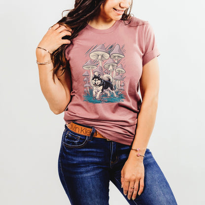 Alice in Huskyland Shirt - The Pawsitive Initiative