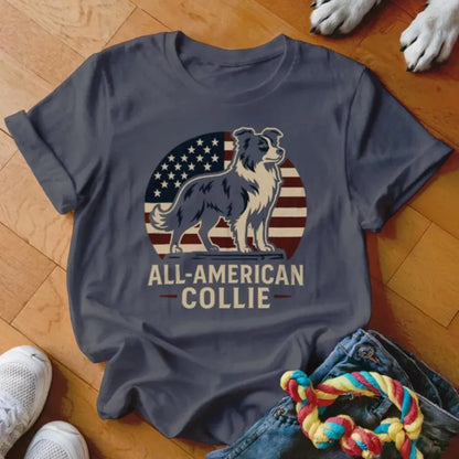 All American Collie Shirt - The Pawsitive Initiative