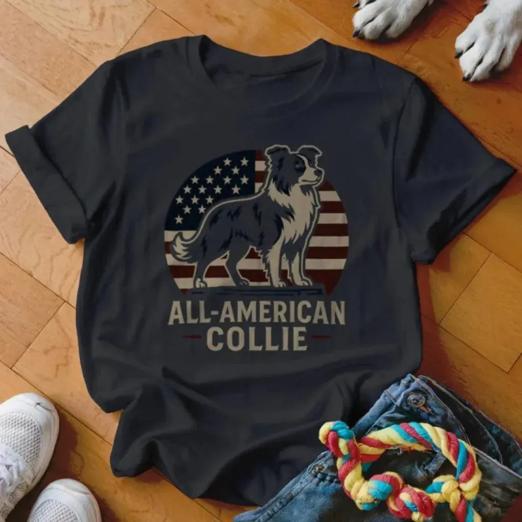 All American Collie Shirt - The Pawsitive Initiative