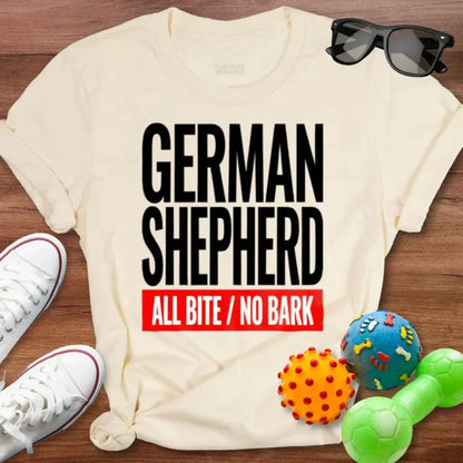All Bite No Bark Shirt - The Pawsitive Initiative