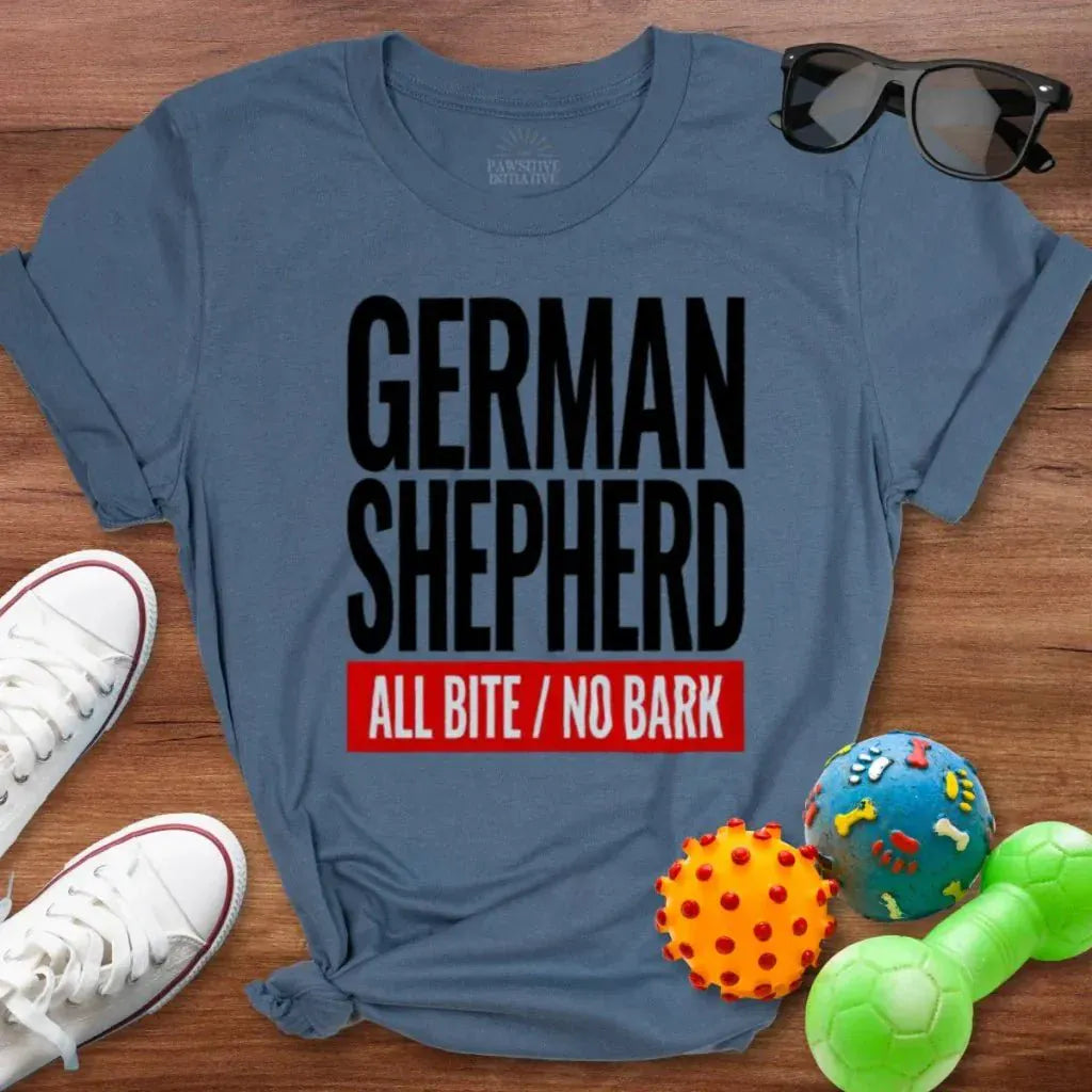 All Bite No Bark Shirt - The Pawsitive Initiative