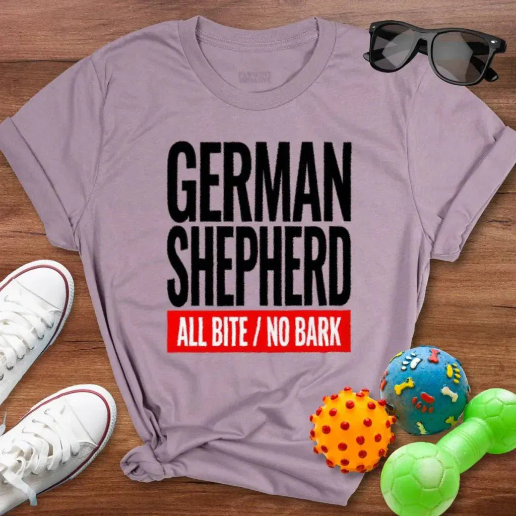 All Bite No Bark Shirt - The Pawsitive Initiative