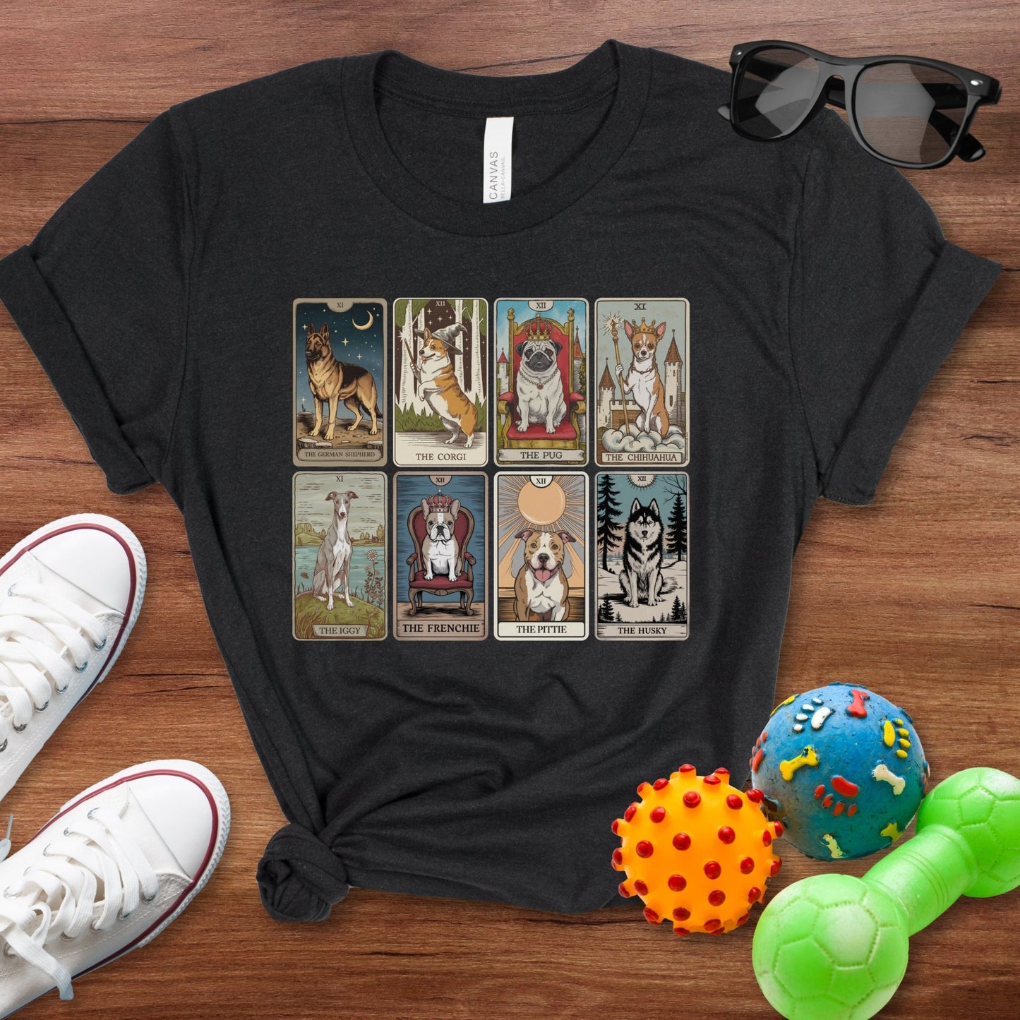 All Dogs Tarot Card Shirt - The Pawsitive Initiative