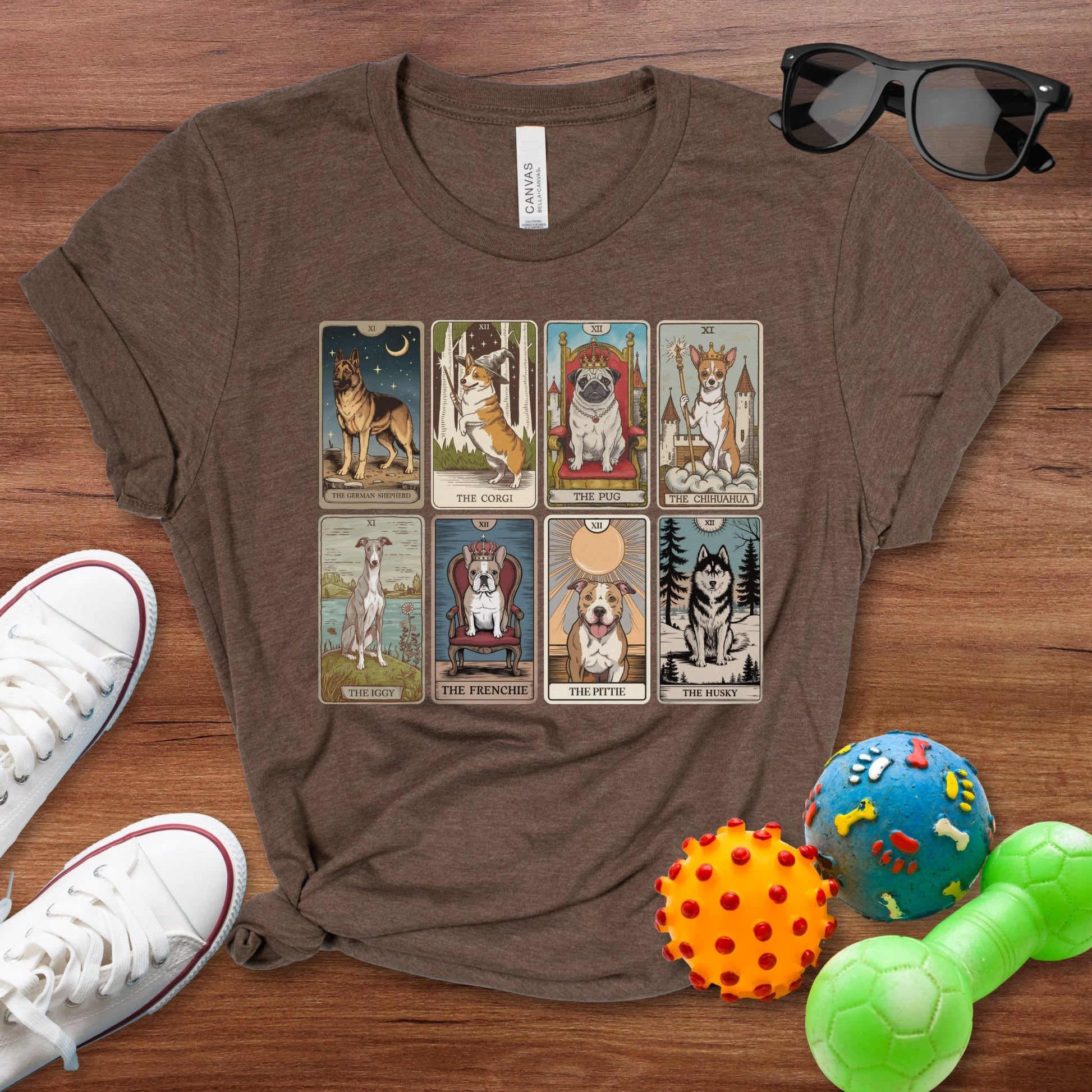 All Dogs Tarot Card Shirt - The Pawsitive Initiative