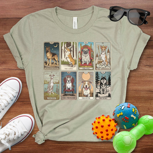 All Dogs Tarot Card Shirt - The Pawsitive Initiative