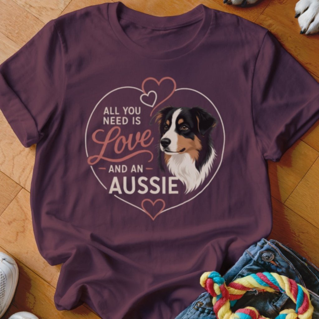 All You Need is Love and an Aussie Shirt - The Pawsitive Initiative