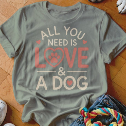All You Need is Love Shirt - The Pawsitive Initiative