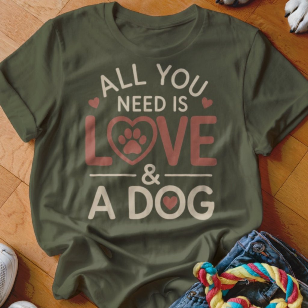 All You Need is Love Shirt - The Pawsitive Initiative