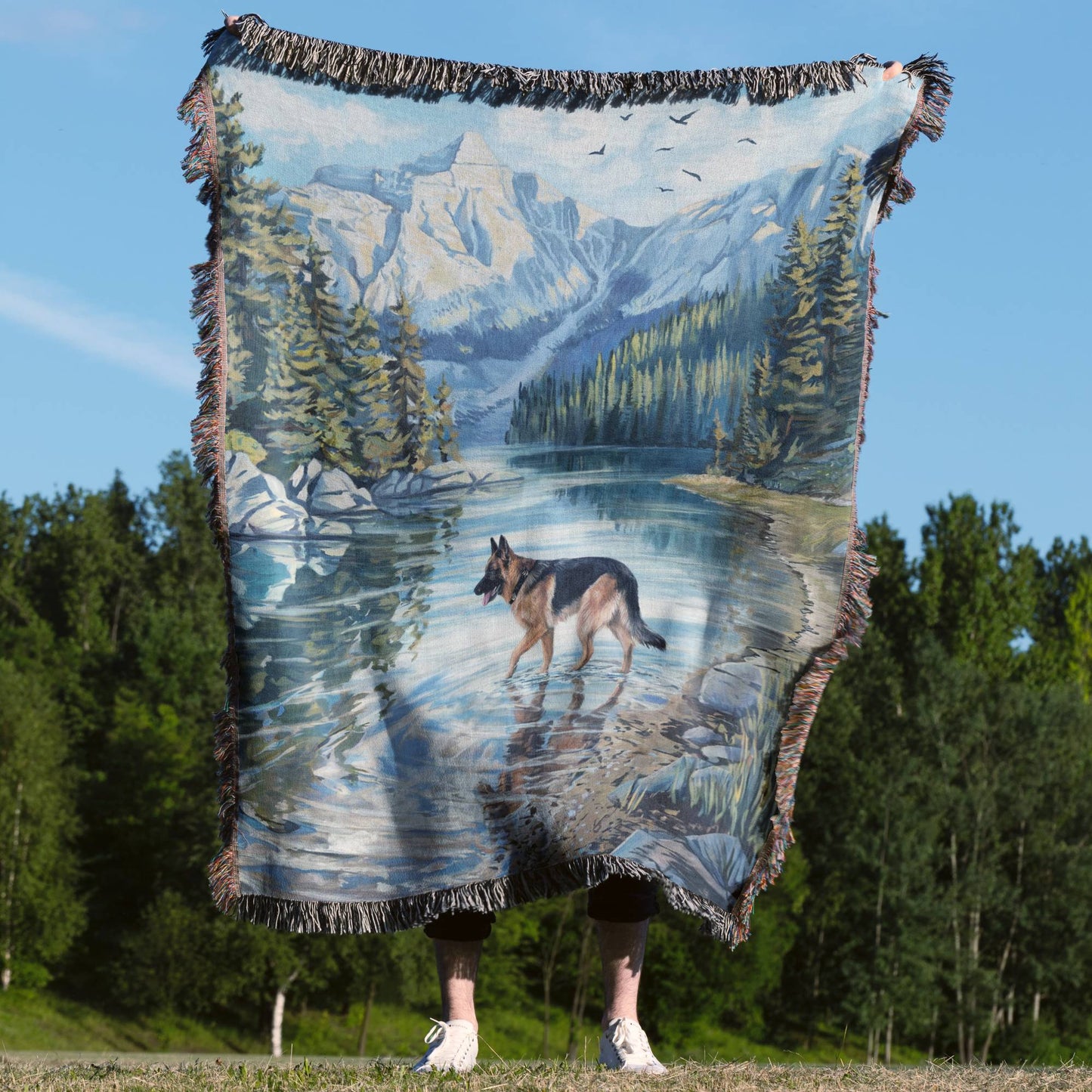 Alpine Lake Blanket - The Pawsitive Initiative