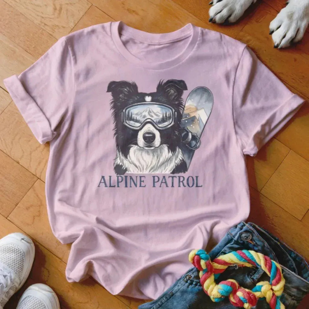Alpine Patrol Collie Shirt - The Pawsitive Initiative